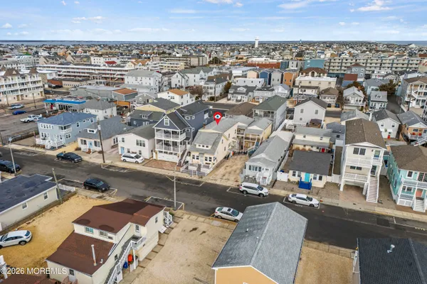 a view of beach and ocean