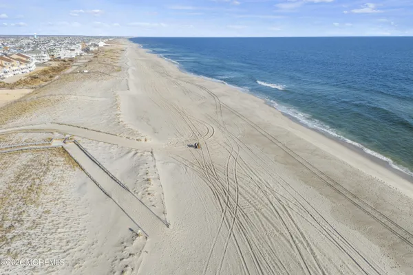 a view of beach and ocean