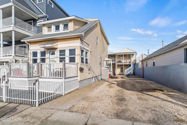 front view of a house with a porch