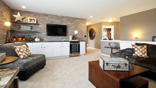 2068 Stapleton Road New Lenox, IL 60451 - Photo 6 of 12 a living room with furniture and a flat screen tv