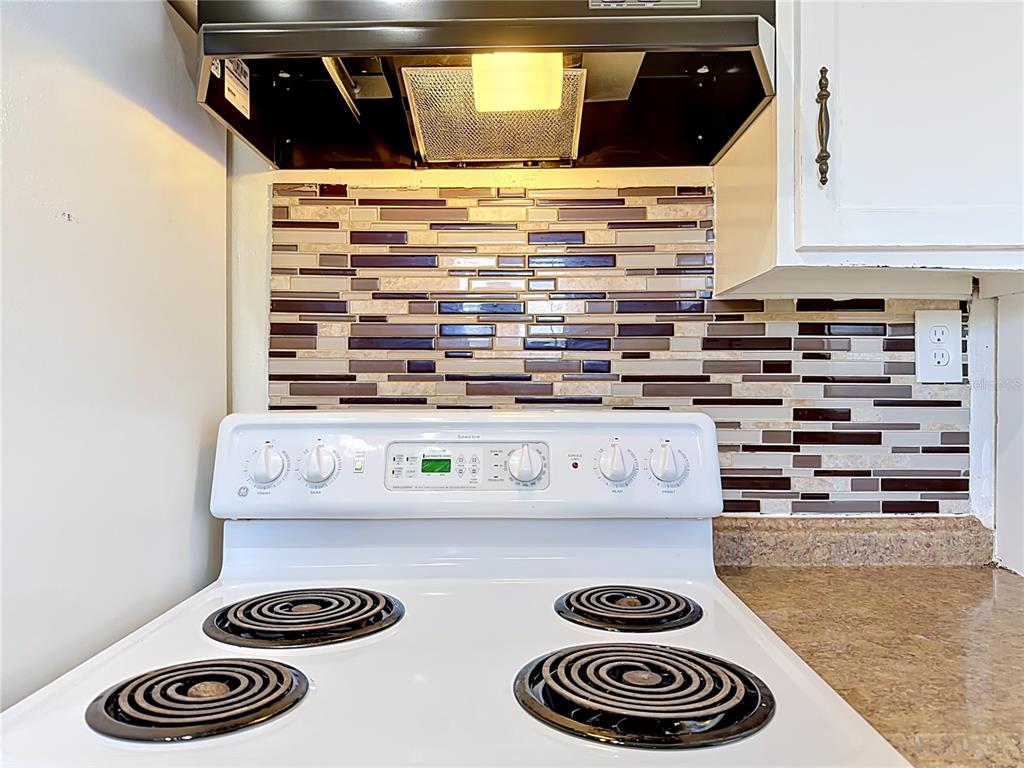 2636 Lemon Tree Lane, Unit 2636 Orlando, FL 32839 - Photo 22 of 51 a close view of stove top oven and cabinets