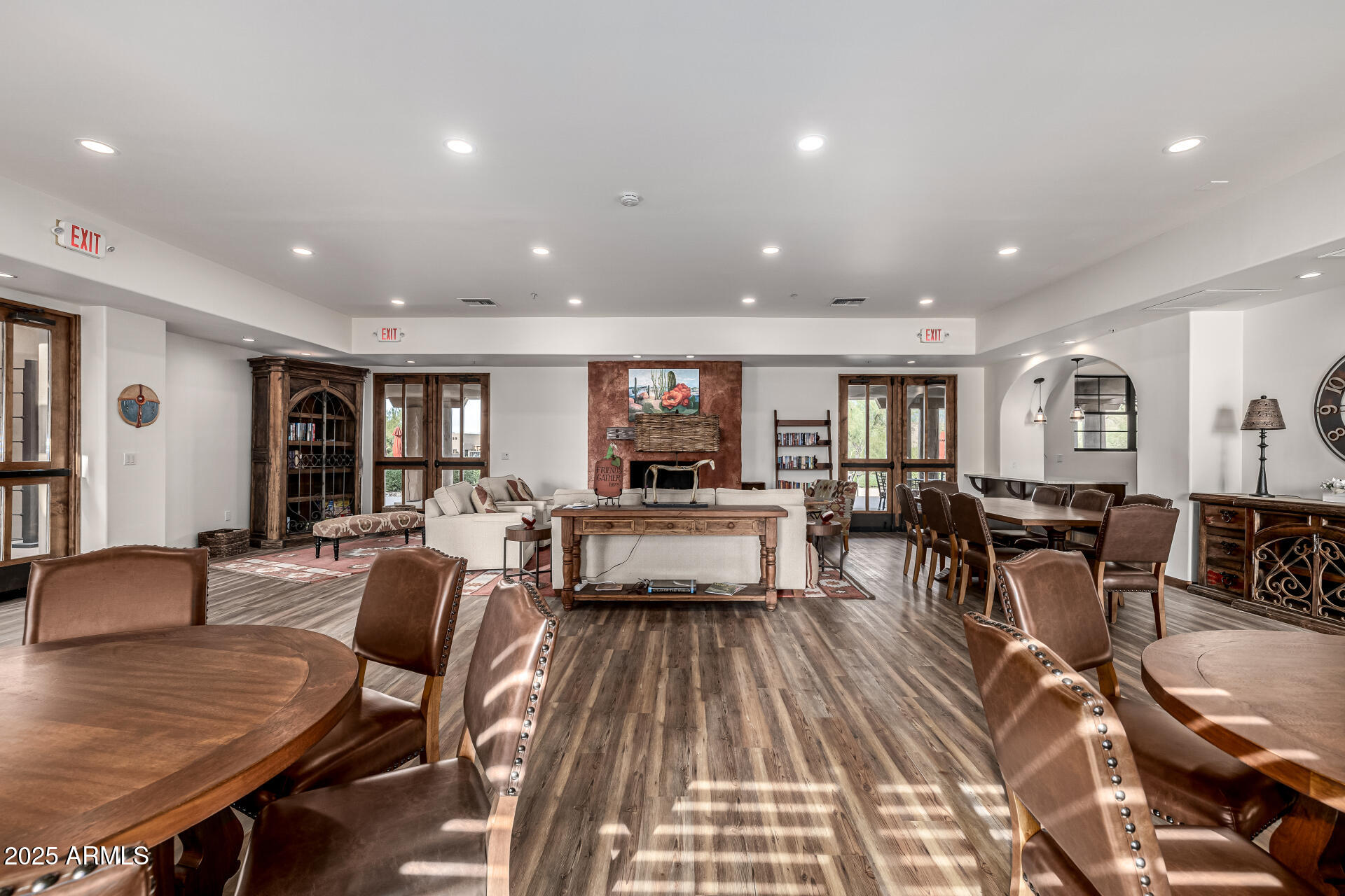 36601 North Mule Train Road, Unit C33 Carefree, AZ 85377 - Photo 37 of 61 a living room with furniture and wooden floor
