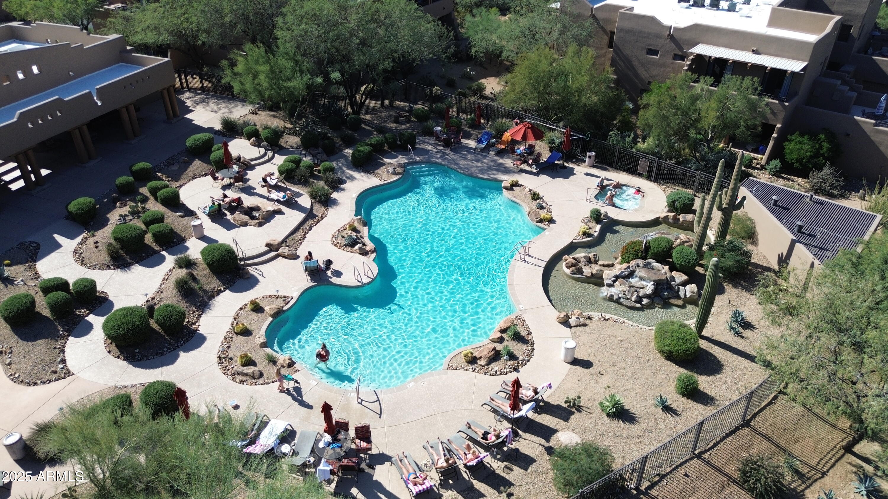 36601 North Mule Train Road, Unit C33 Carefree, AZ 85377 - Photo 53 of 61 an aerial view of a house yard and lake view