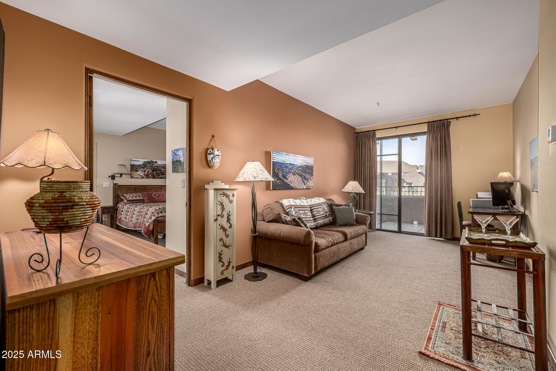 36601 North Mule Train Road, Unit C33 Carefree, AZ 85377 - Photo 9 of 61 a bedroom with furniture and a window