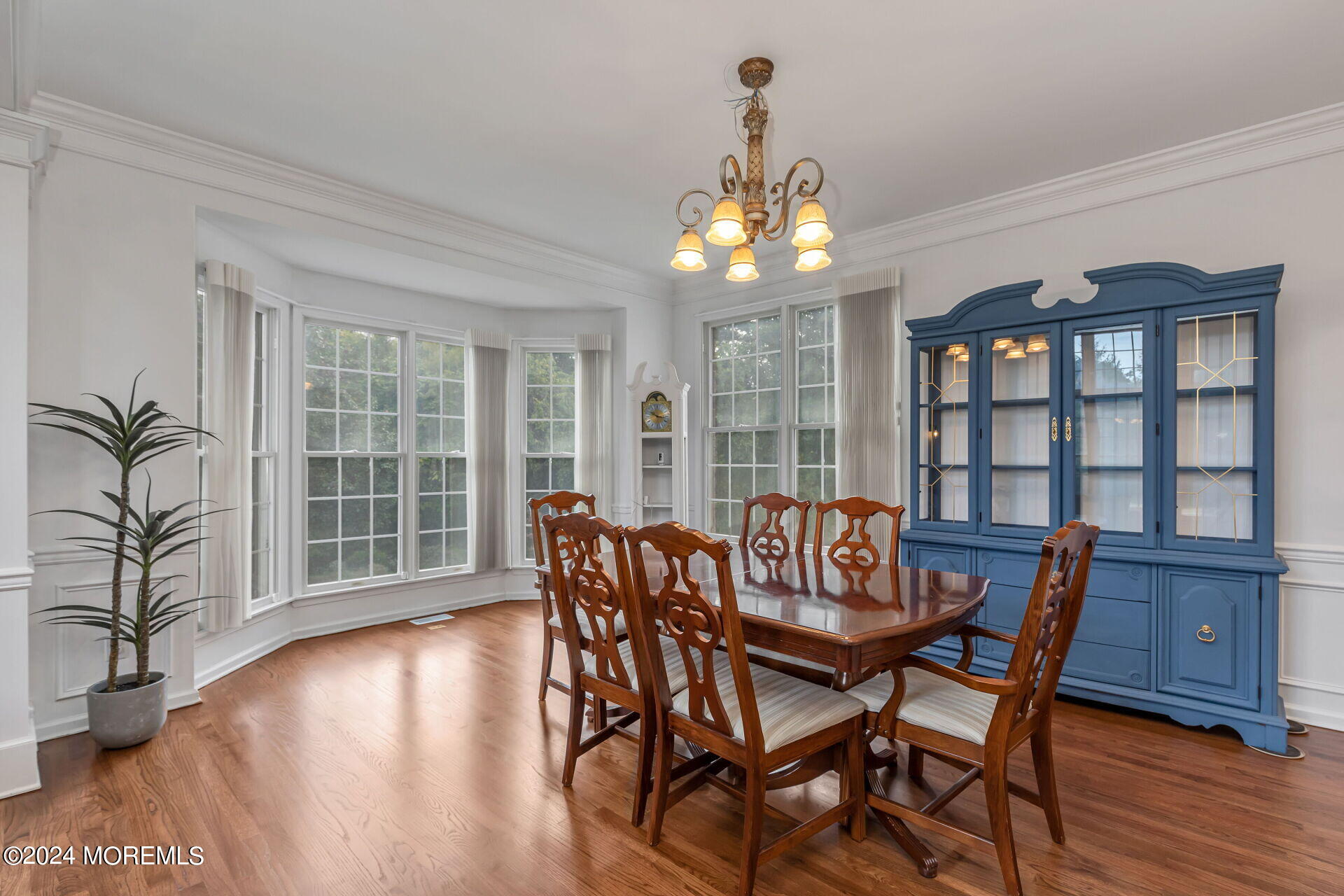 20 Crape Myrtle Drive Holmdel, NJ 07733 - Photo 17 of 53 a view of a dining room with furniture wooden floor and chandelier