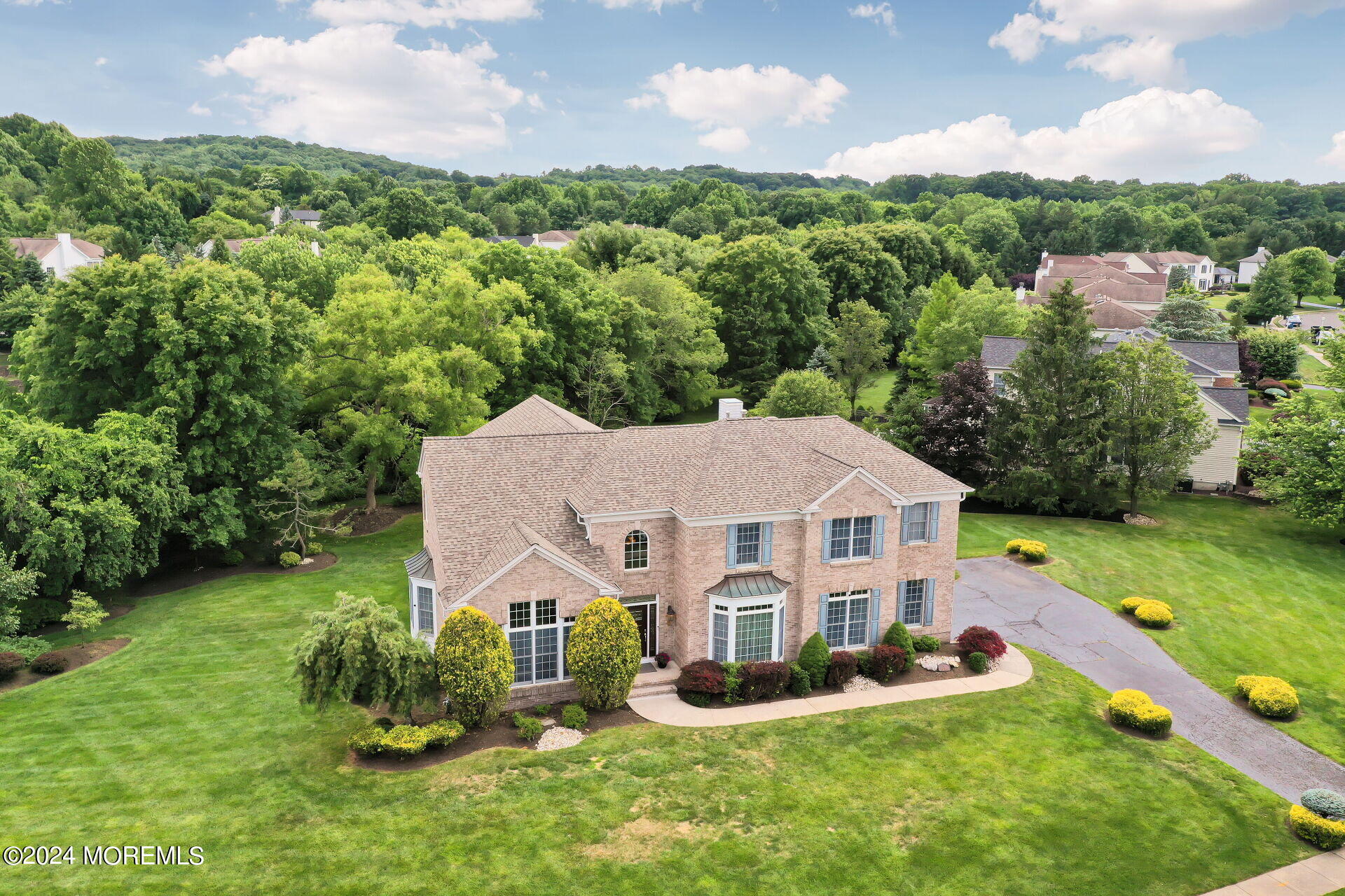 20 Crape Myrtle Drive Holmdel, NJ 07733 - Photo 3 of 53 an aerial view of a house