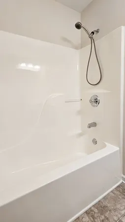 a view of a backyard with a garden