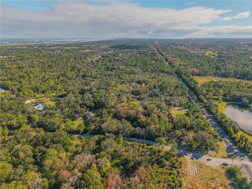 480 Clinton Cemetery Road Edgewater, FL 32141 - Photo 12 of 29 a view of a city with lush green forest