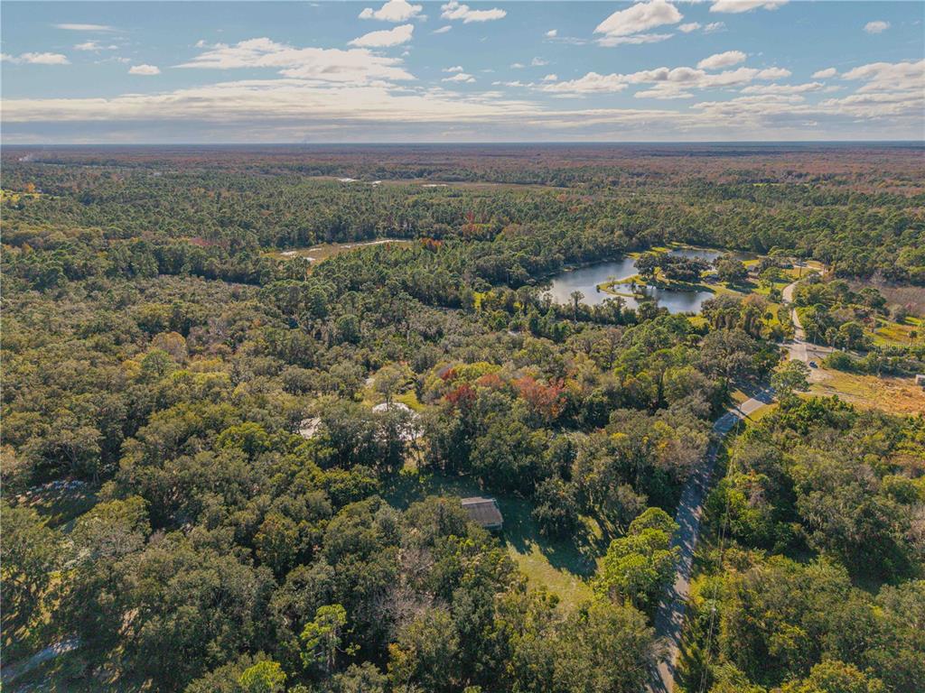 480 Clinton Cemetery Road Edgewater, FL 32141 - Photo 10 of 29 a view of a city with lush green forest