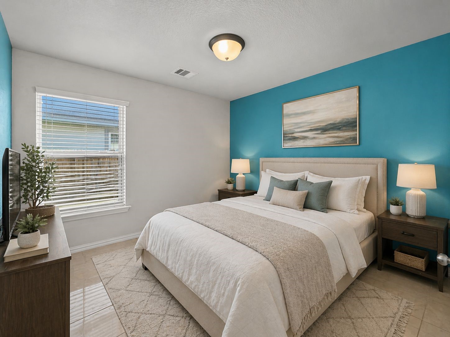 6614 Pine Tree Springs Houston, TX 77049 - Photo 12 of 14 a bedroom with a bed and a window