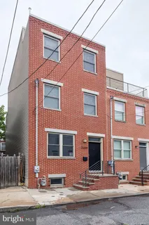 a front view of a building