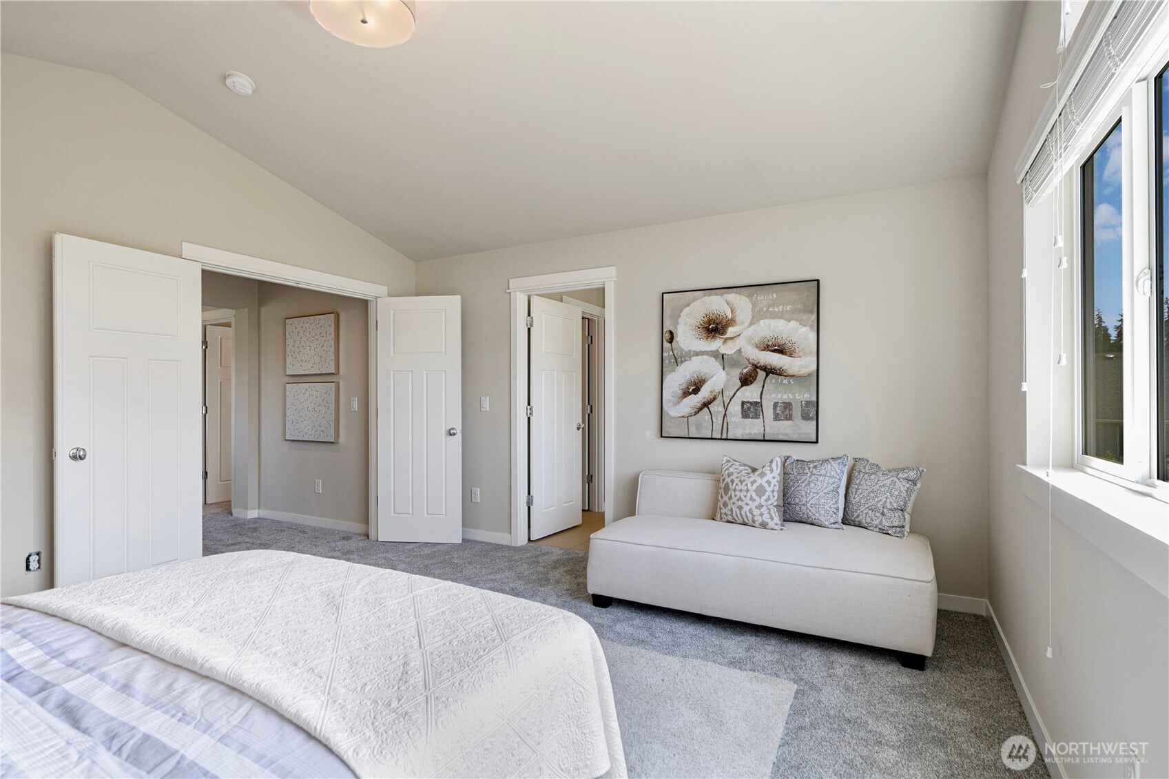 3718 226th Place Southeast Bothell, WA 98021 - Photo 14 of 30 a bedroom with a bed and a couch