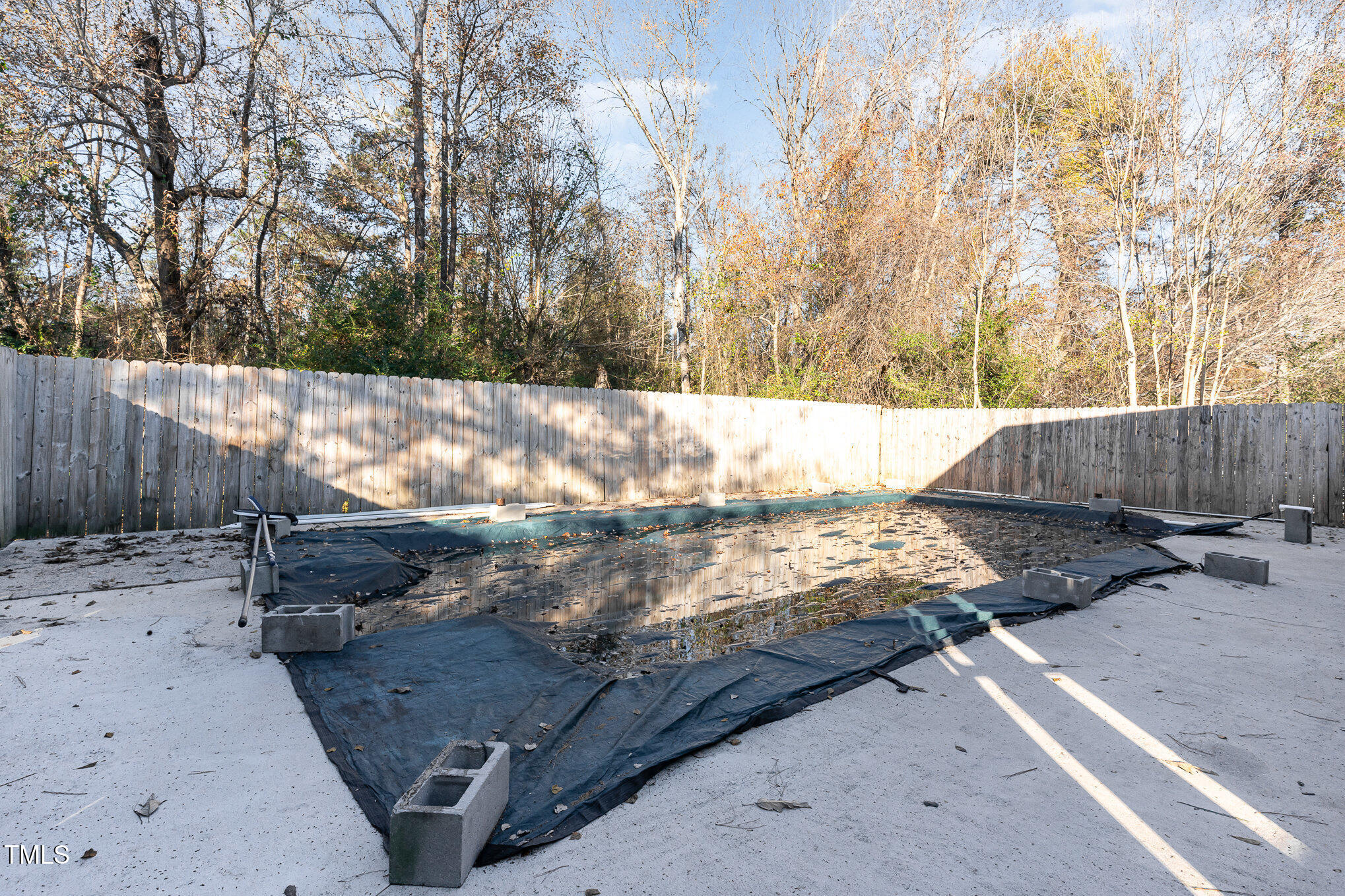 3015 Brinkley Drive Spring Lake, NC 28390 - Photo 26 of 28 a view of a backyard with wooden fence