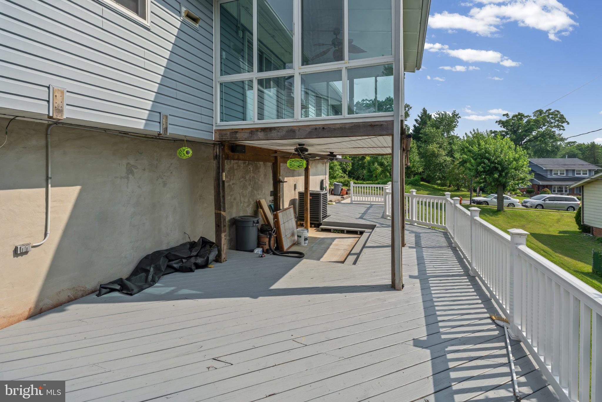 1317 Roxboro Road Baltimore, MD 21237 - Photo 27 of 30 Spacious deck with serene views.