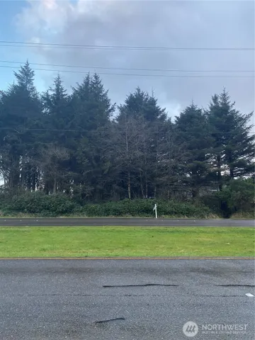 a view of a golf course with a lake