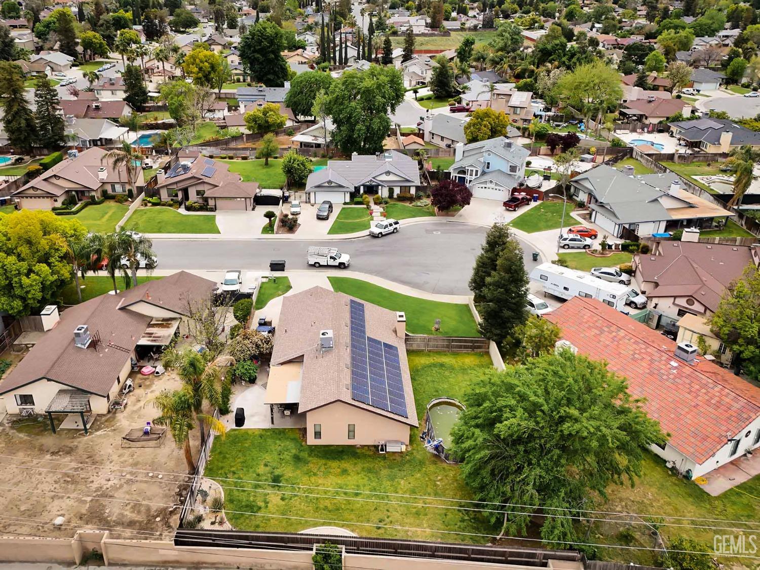 Undisclosed Address Bakersfield, CA 93314 - Photo 29 of 29 an aerial view of residential houses with outdoor space