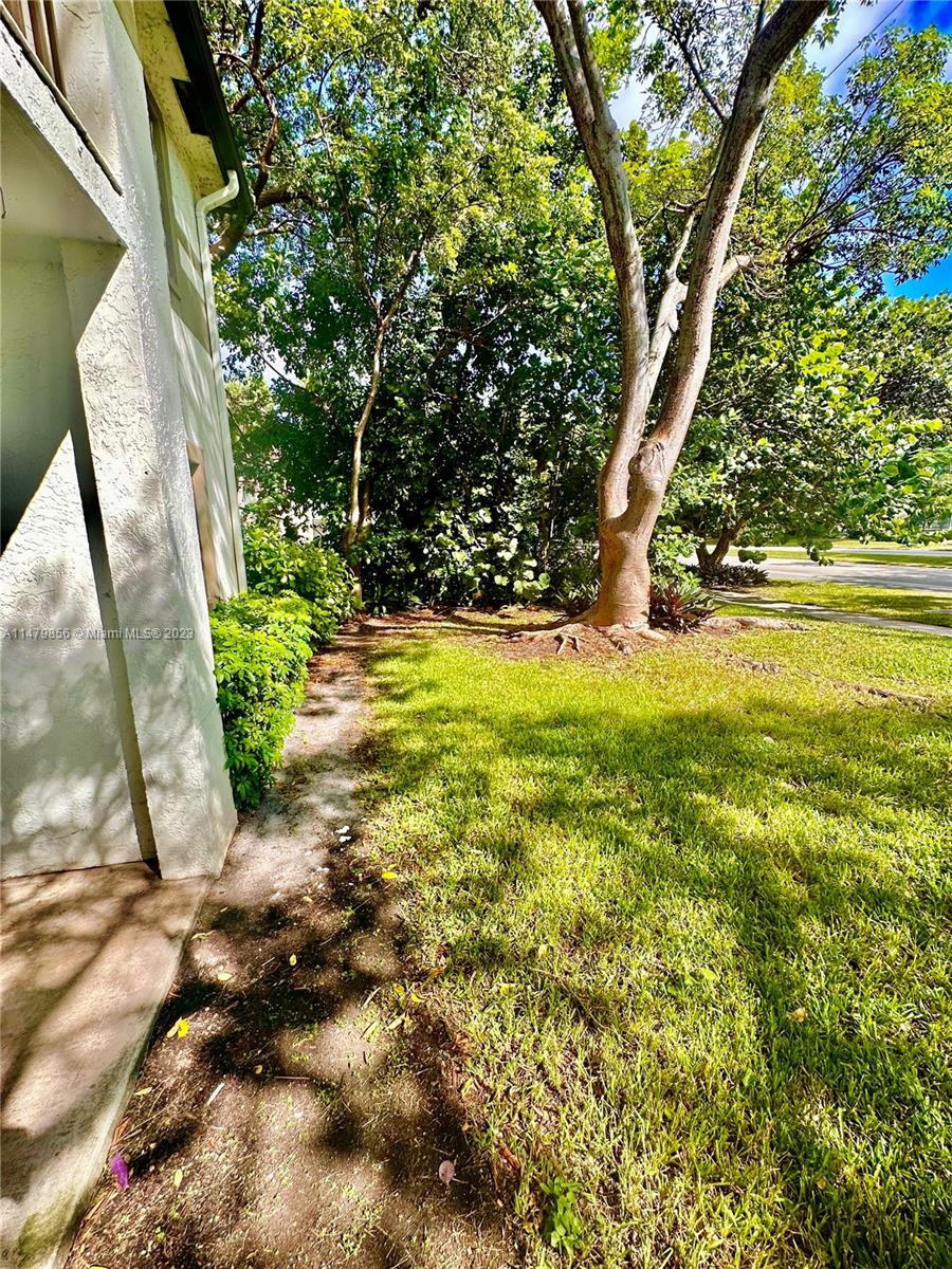 530 South Park Road, Unit 1711 Hollywood, FL 33021 - Photo 21 of 25 a backyard of a house with lots of green space
