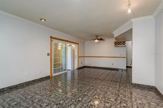 wooden floor in an empty room