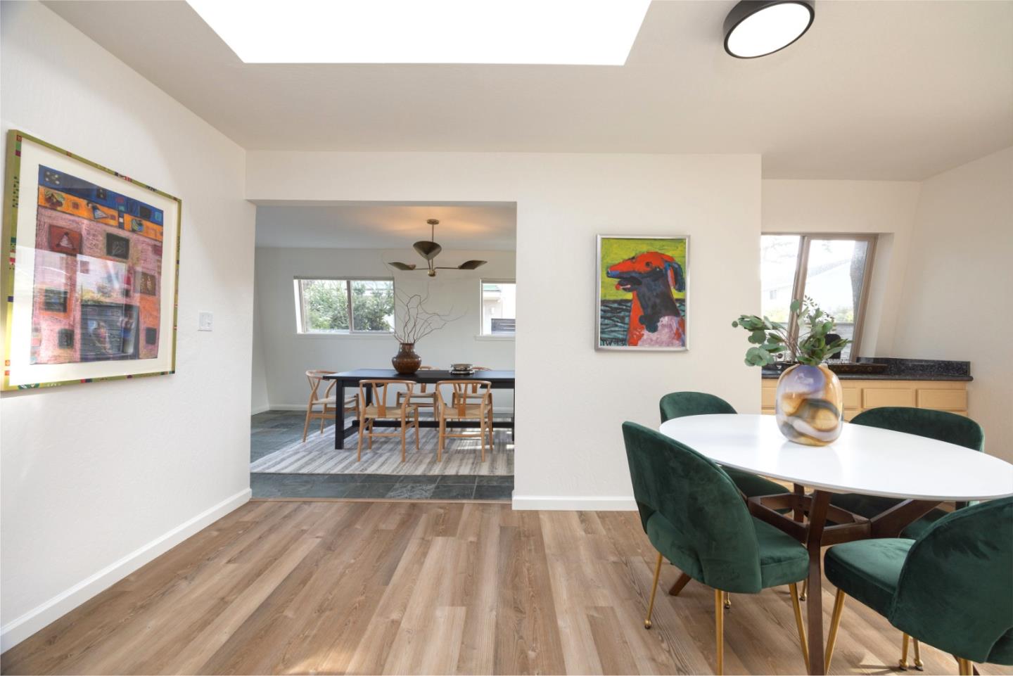 314 Roosevelt Boulevard Half Moon Bay, CA 94019 - Photo 15 of 58 a view of a dining room with furniture and wooden floor