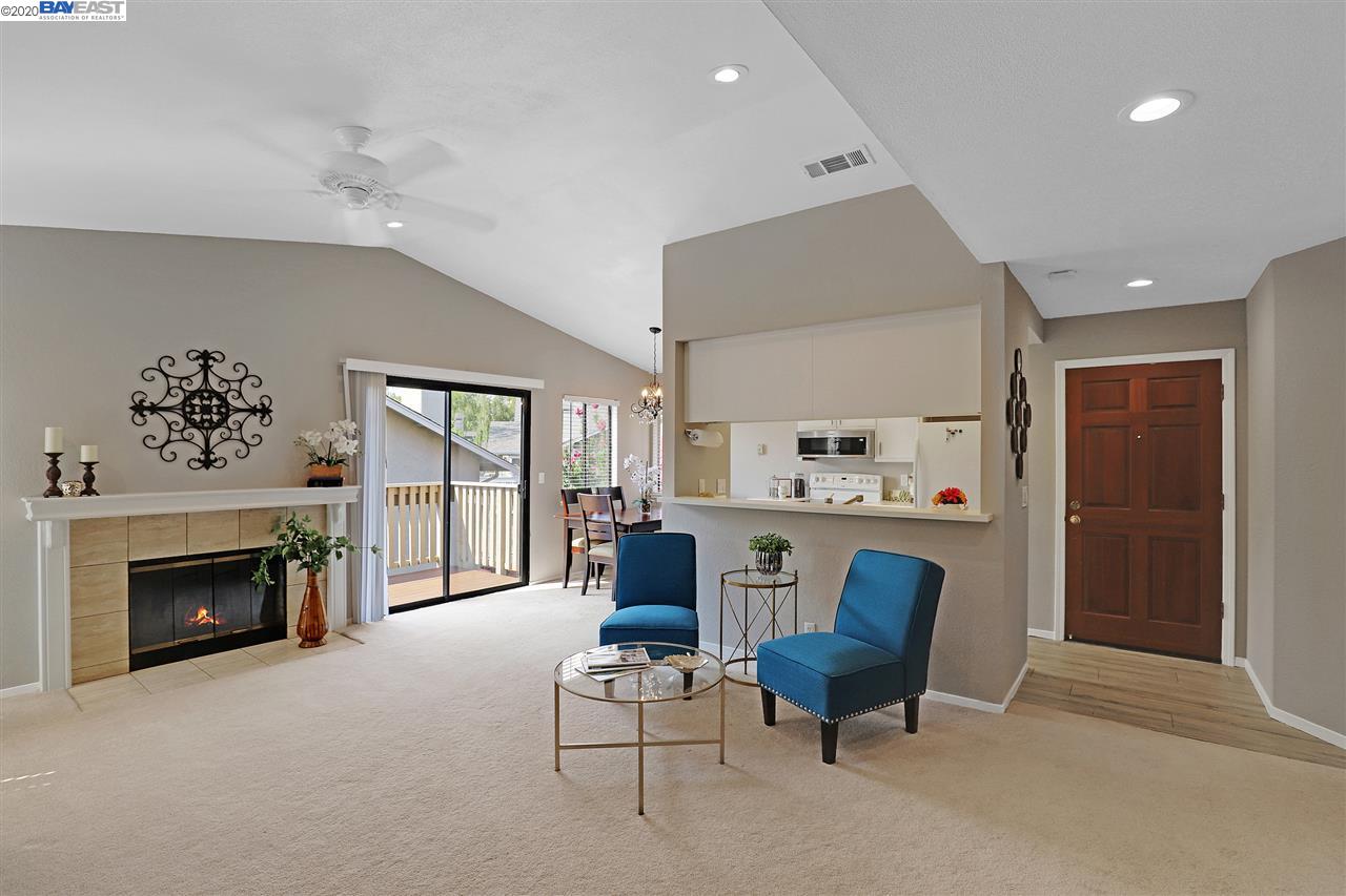 3715 Crow Canyon Road San Ramon, CA 94582 - Photo 1 of 1 a living room with furniture and a fireplace
