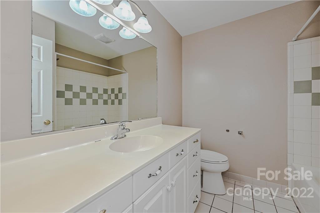 6430 Waters Edge Drive Midland, NC 28107 - Photo 31 of 48 a bathroom with a sink a toilet and a mirror