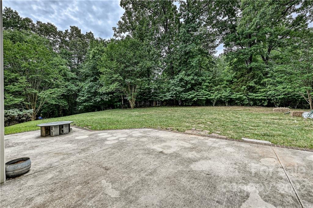 6430 Waters Edge Drive Midland, NC 28107 - Photo 41 of 48 a view of a garden with a small pool