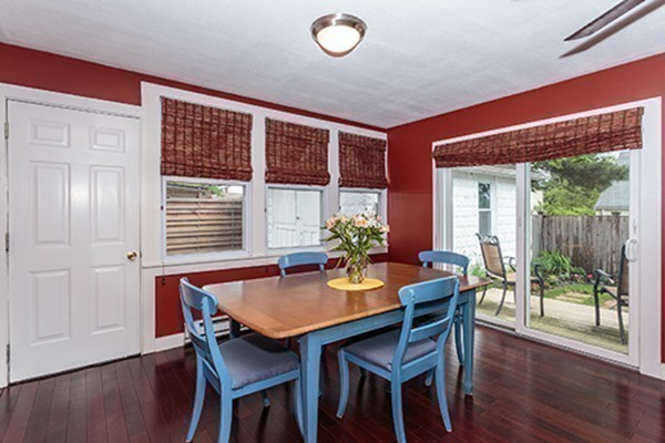21 Kilsythe Road Arlington, MA 02476 - Photo 15 of 29 a view of a dining room with furniture window and wooden floor