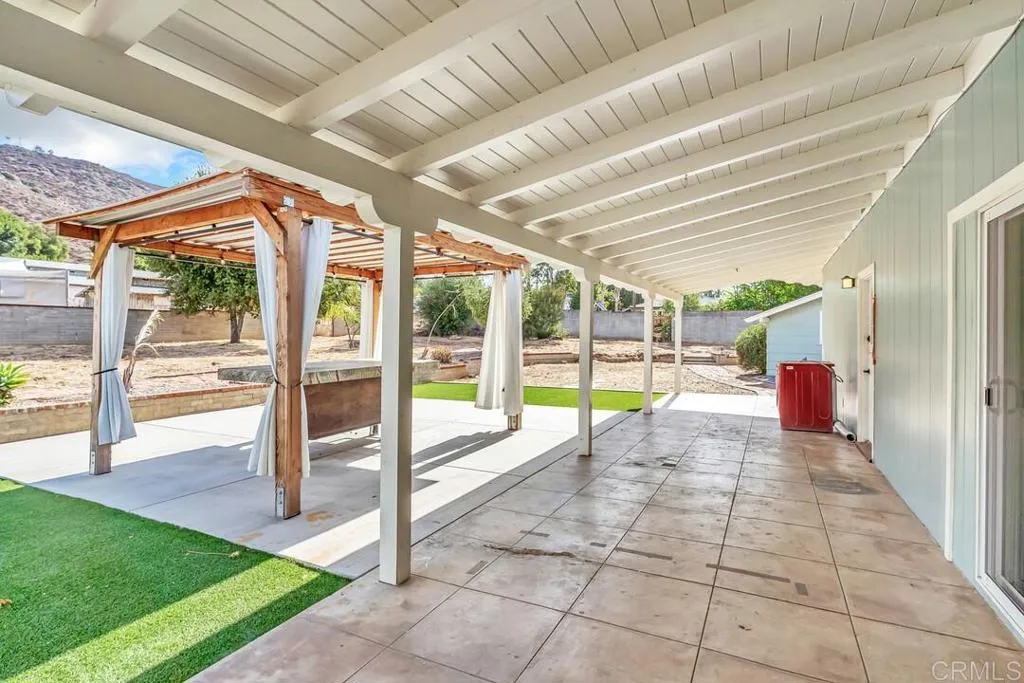 988 Pepper Drive El Cajon, CA 92021 - Photo 13 of 41 a view of a porch and garden