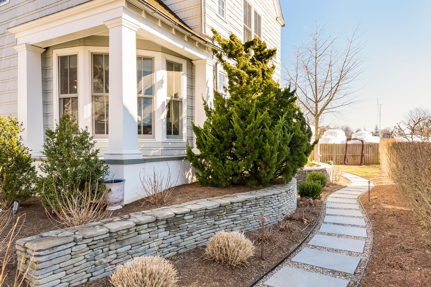 5 Plymouth Road Darien, CT 06820 - Photo 25 of 31 a view of a house with a yard