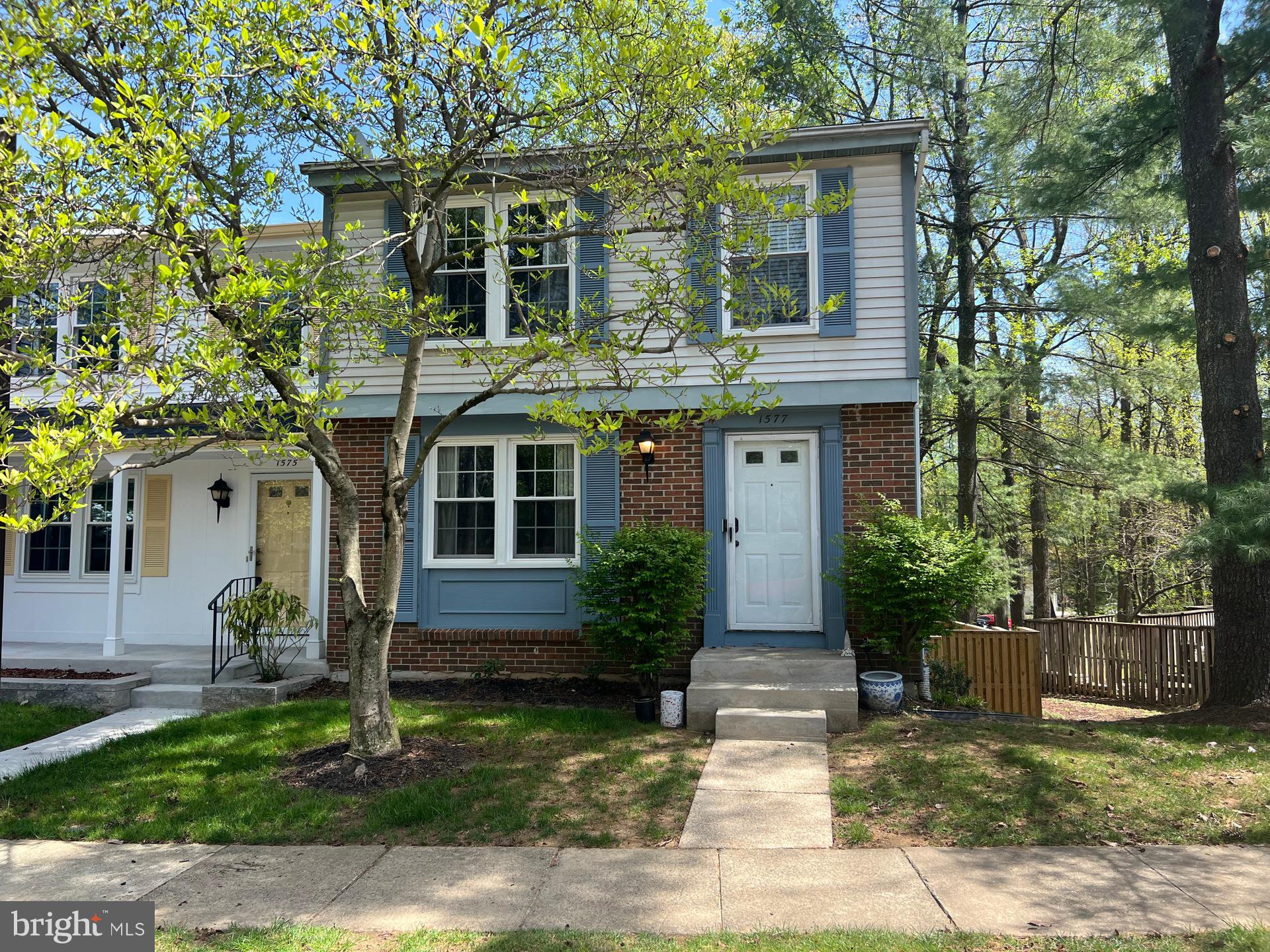 front view of house with a yard