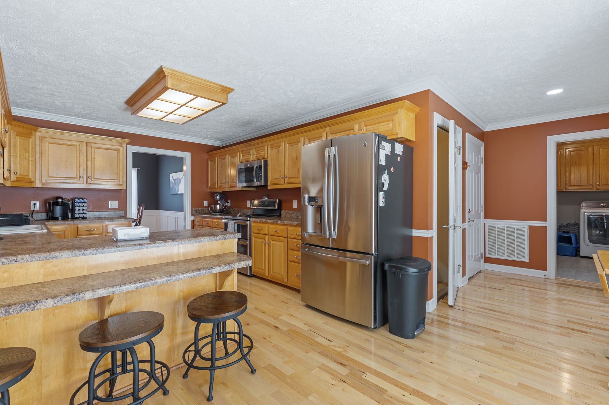 1972 Espy Road Bradyville, TN 37026 - Photo 11 of 67 a kitchen with stainless steel appliances granite countertop a refrigerator and a stove top oven