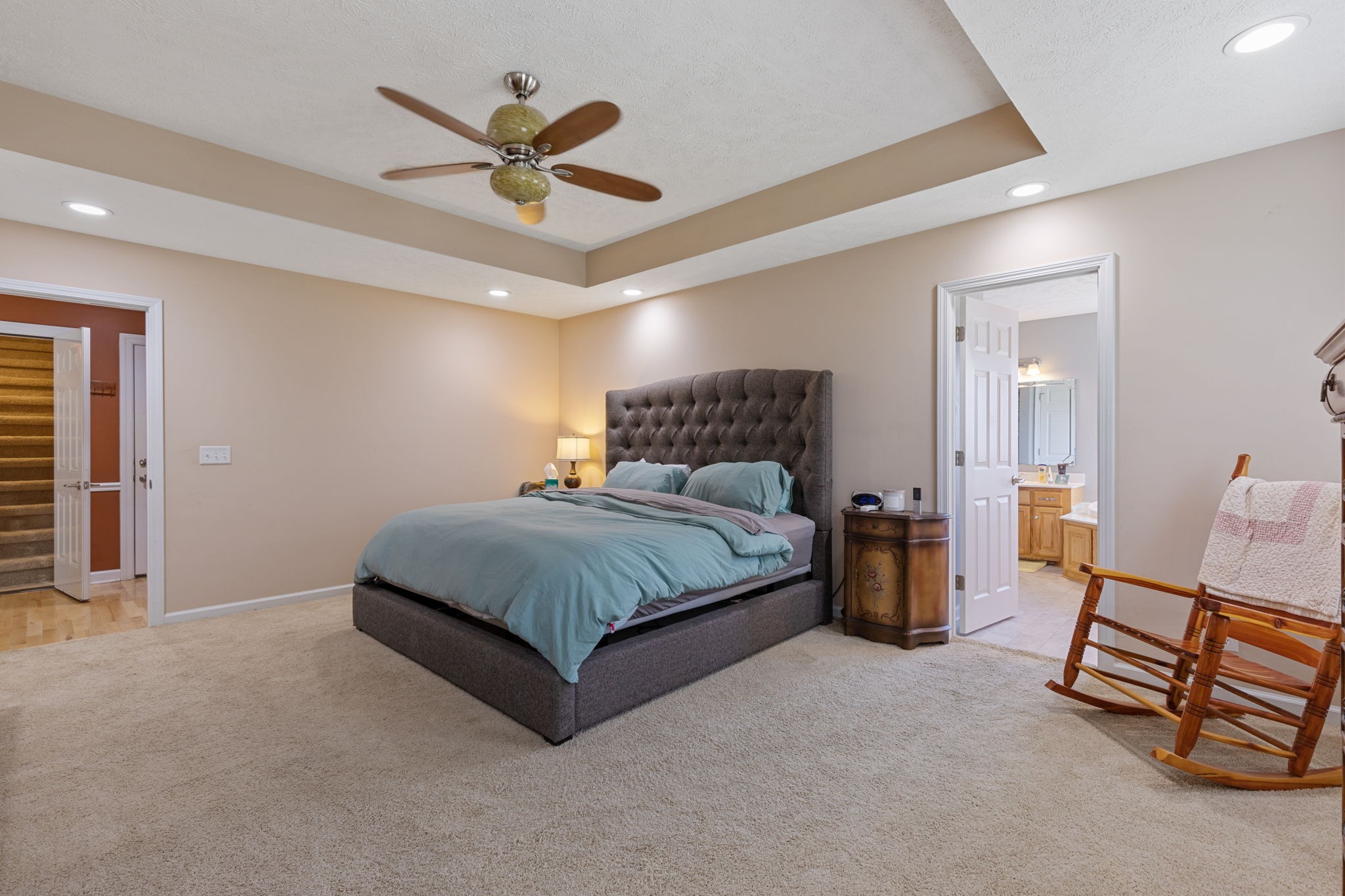 1972 Espy Road Bradyville, TN 37026 - Photo 23 of 67 a bedroom with a bed and cabinets