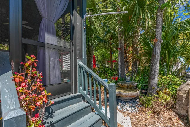 a front view of a building