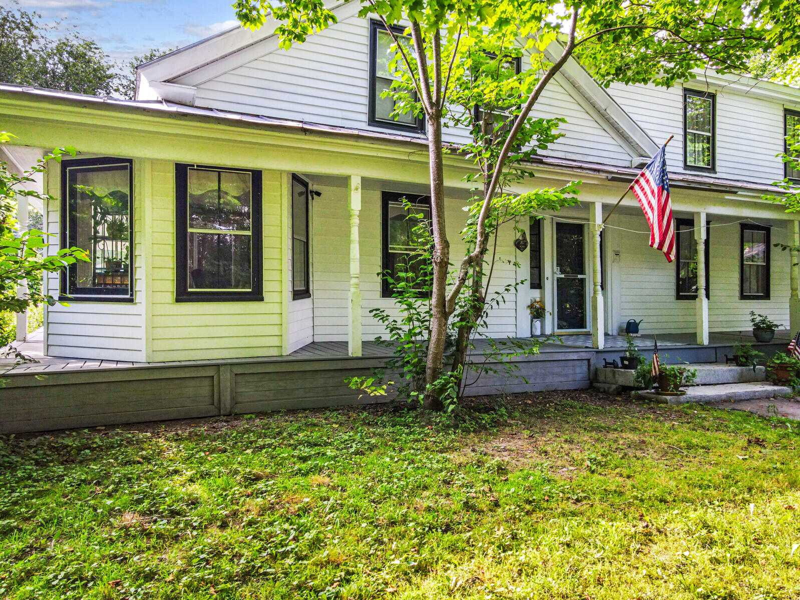 98 Burleigh Road Vassalboro, ME 04989 - Photo 5 of 59 Welcome to the front porch