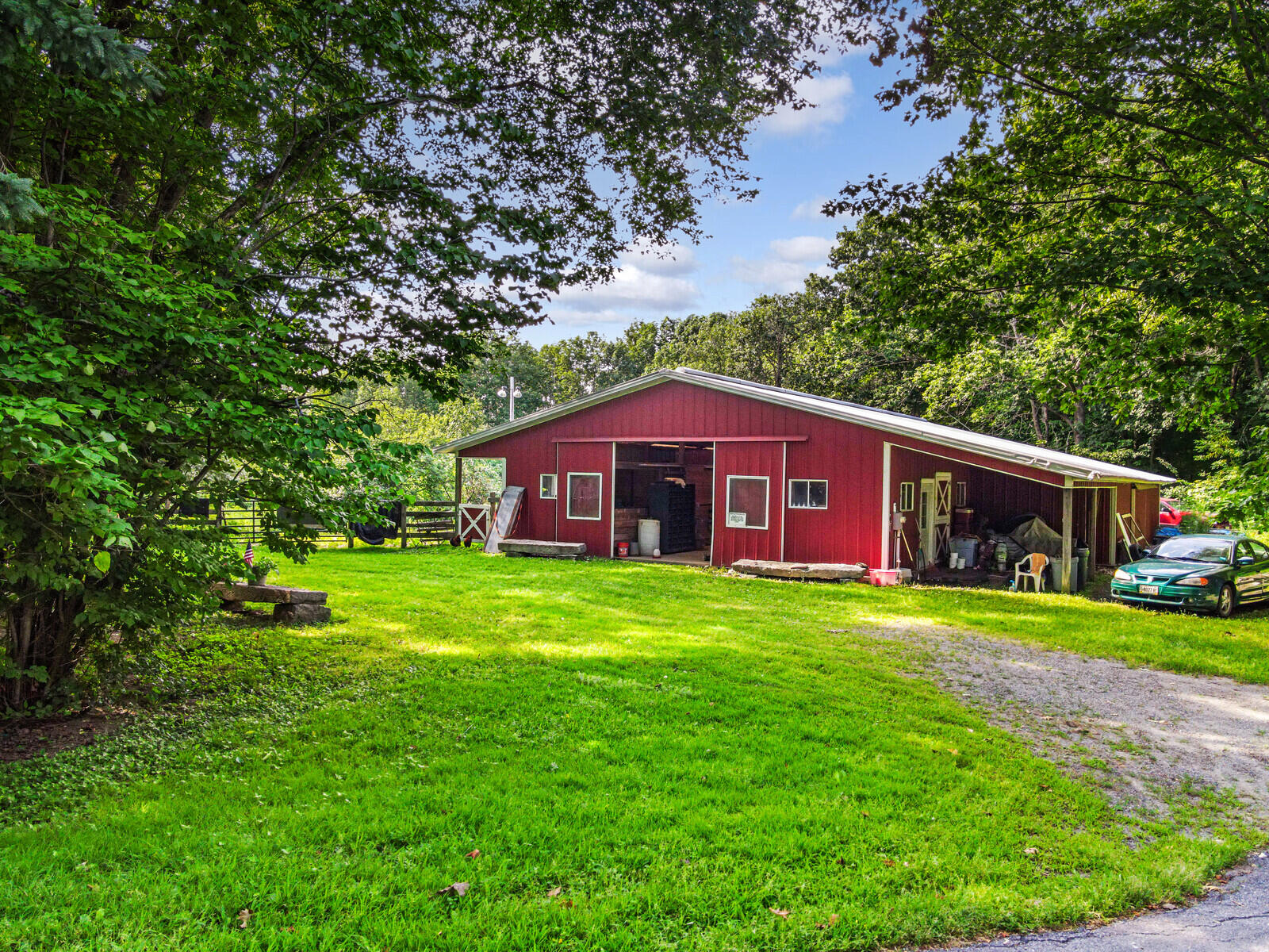 98 Burleigh Road Vassalboro, ME 04989 - Photo 48 of 59 Barn built in 1995