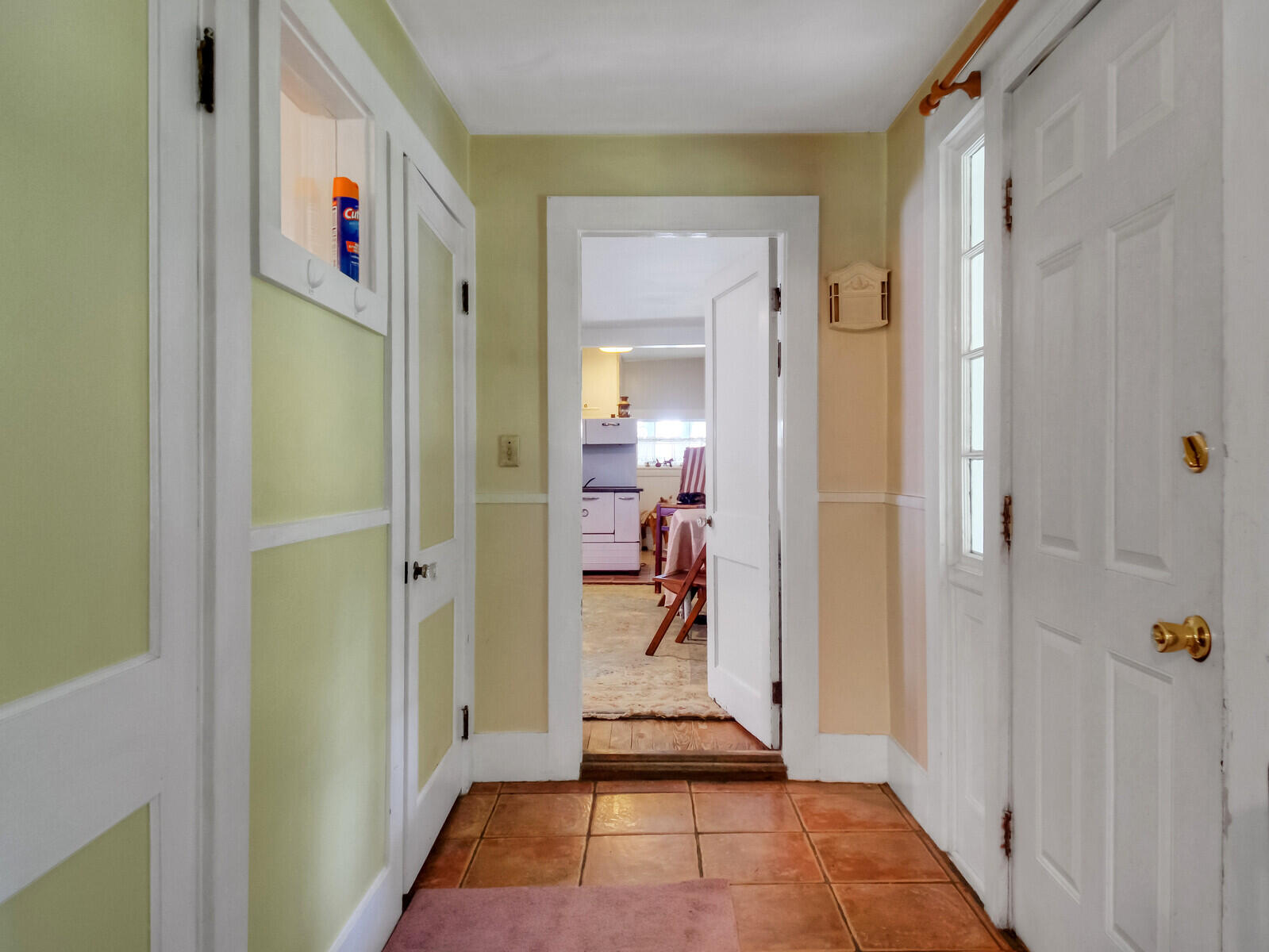 98 Burleigh Road Vassalboro, ME 04989 - Photo 7 of 59 7mudroom entry has a closet and door to