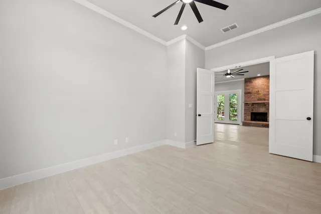 wooden floor in an empty room