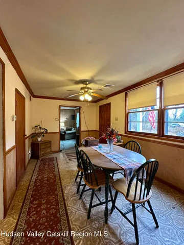 a kitchen with a cabinets and appliances