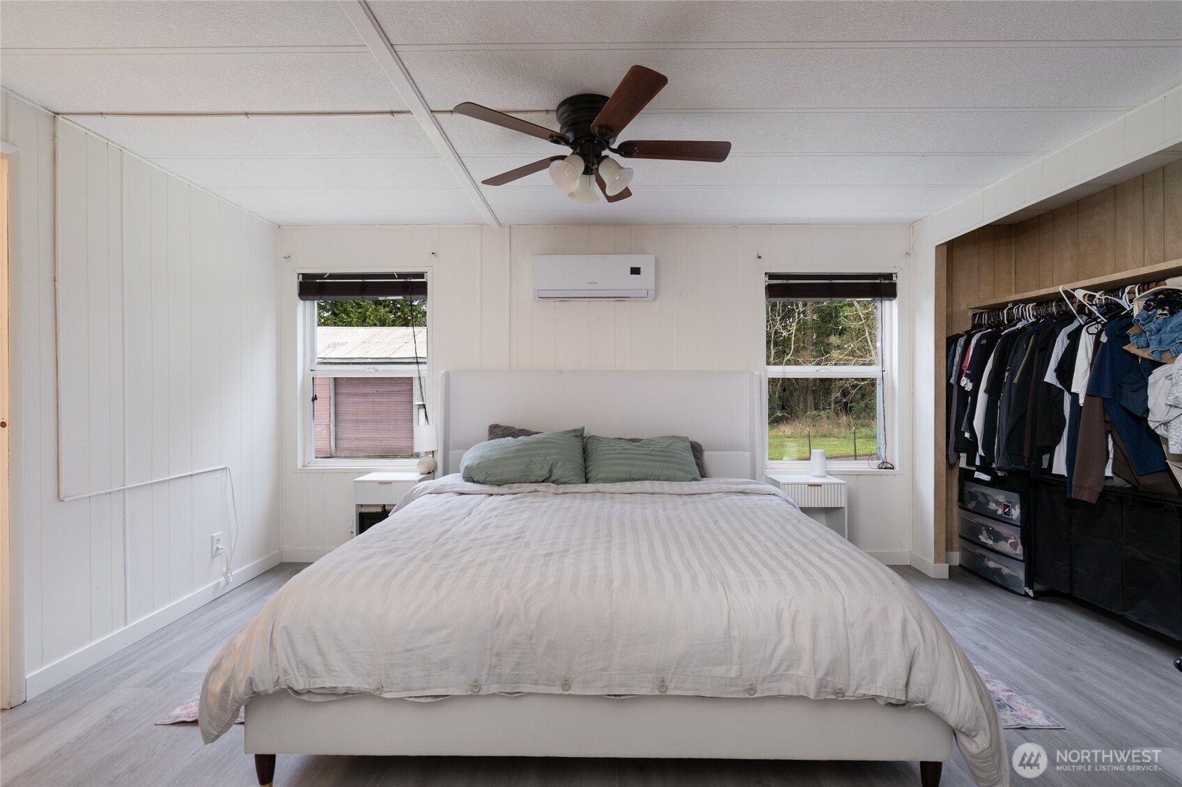 4540 Monkey Hill Road Oak Harbor, WA 98277 - Photo 14 of 36 a bedroom with a bed and a window