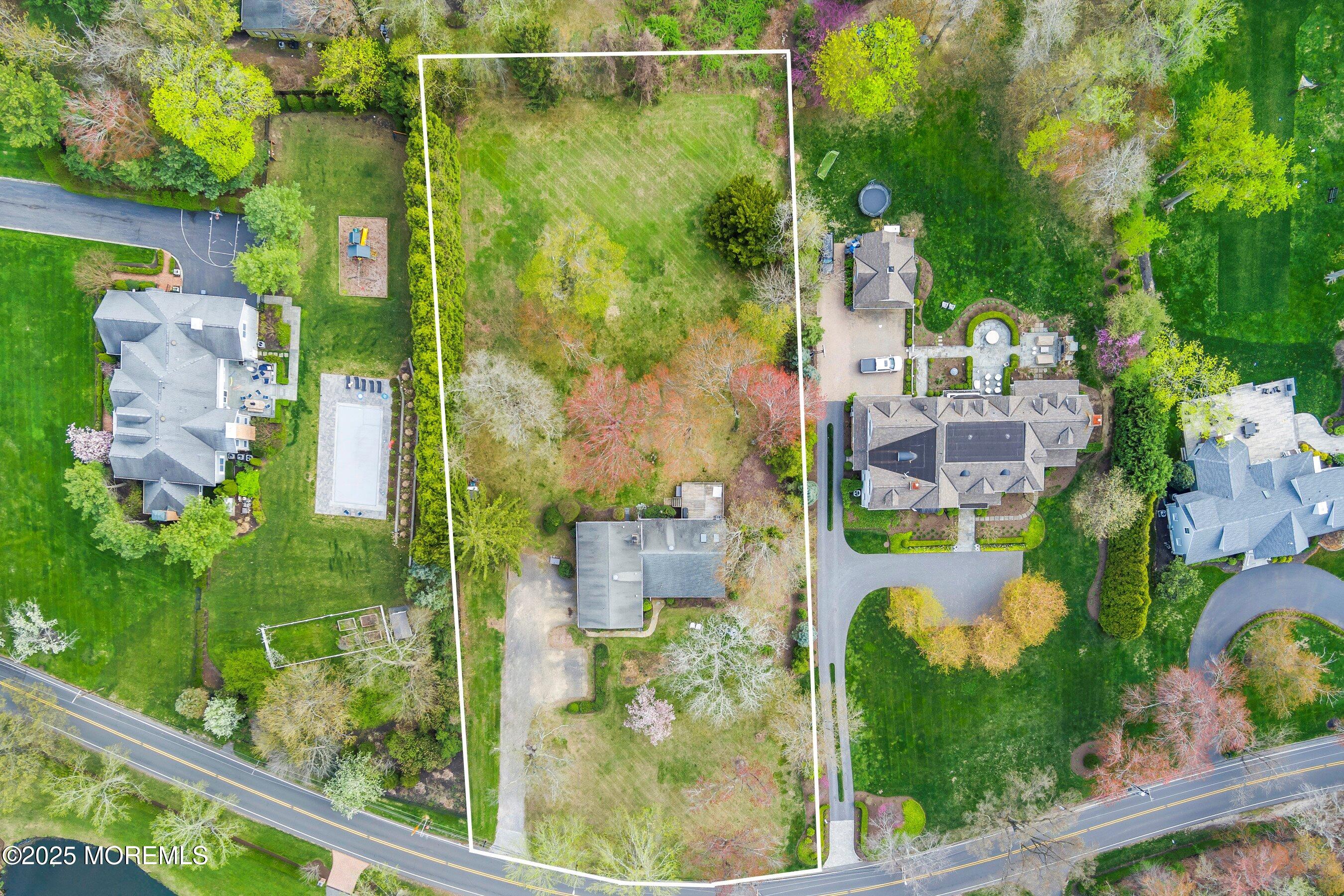 5 Ridge Road Rumson, NJ 07760 - Photo 2 of 50 47-Overhead OUTLINE
