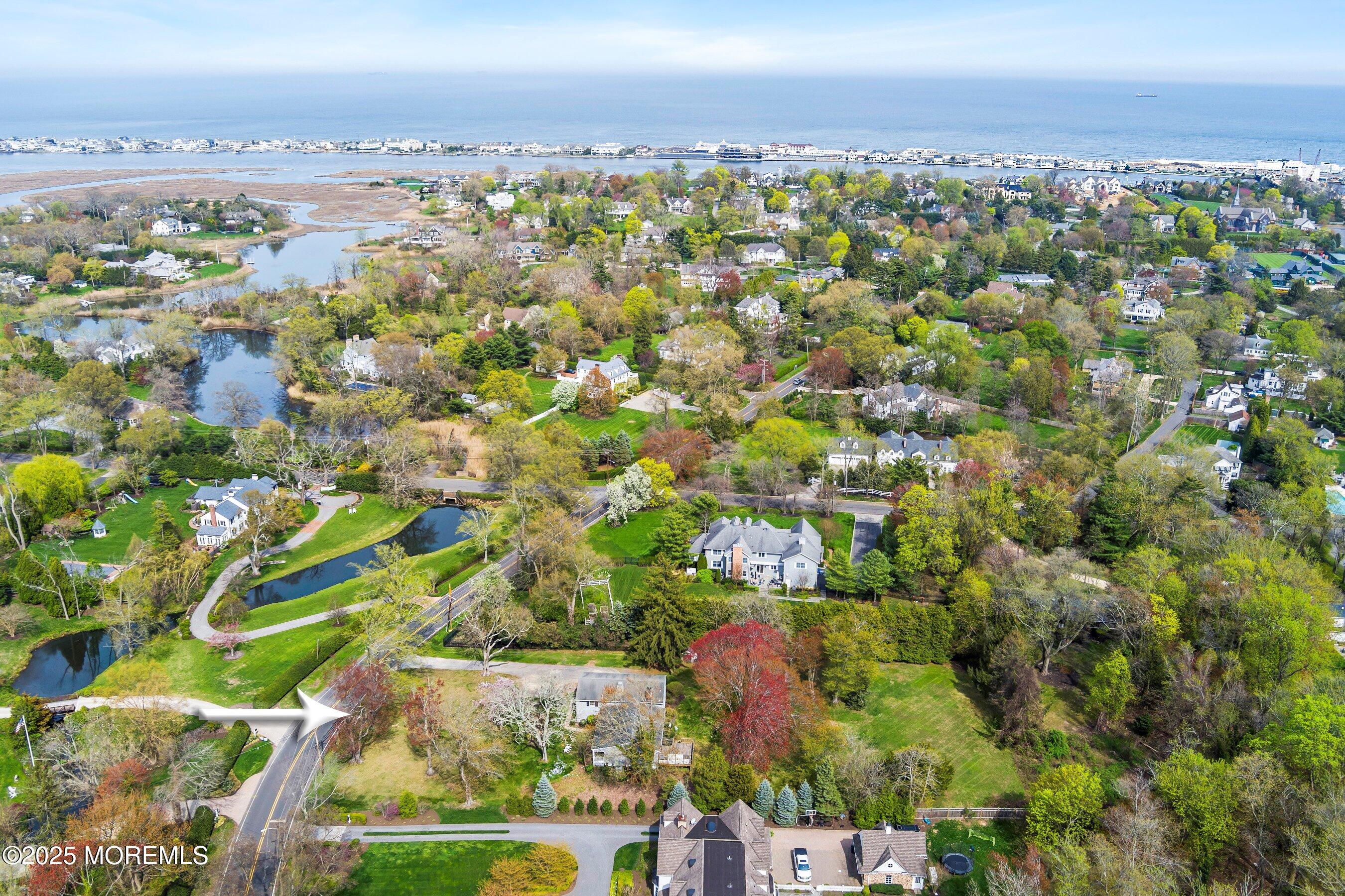 5 Ridge Road Rumson, NJ 07760 - Photo 4 of 50 49-Aerial 3 ARROW