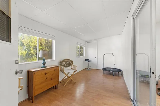 a very nice looking room with a large window