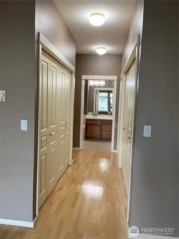 a view of walk in closet