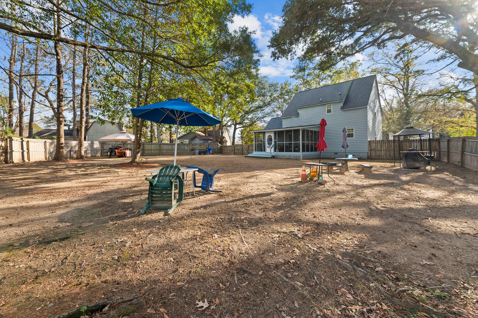 855 Springwood Circle Mount Pleasant, SC 29464 - Photo 23 of 28 Fenced Back Yard