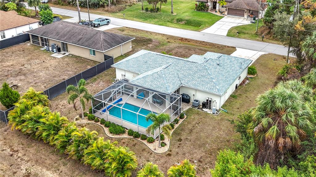 2500 Allegheny Lane North Port, FL 34286 - Photo 40 of 46 an aerial view of a house with garden space and street view