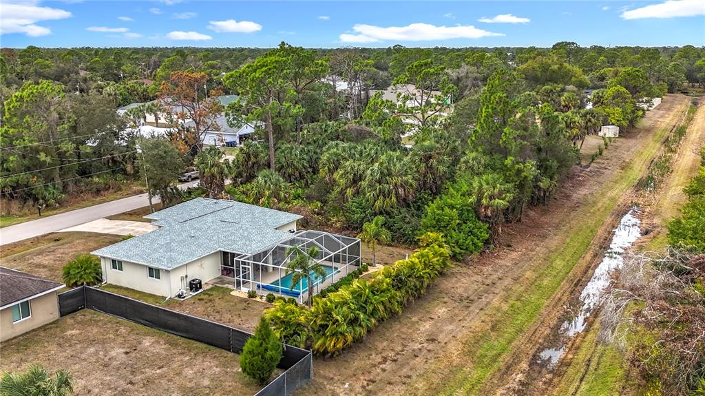 2500 Allegheny Lane North Port, FL 34286 - Photo 41 of 46 an aerial view of a house with a yard