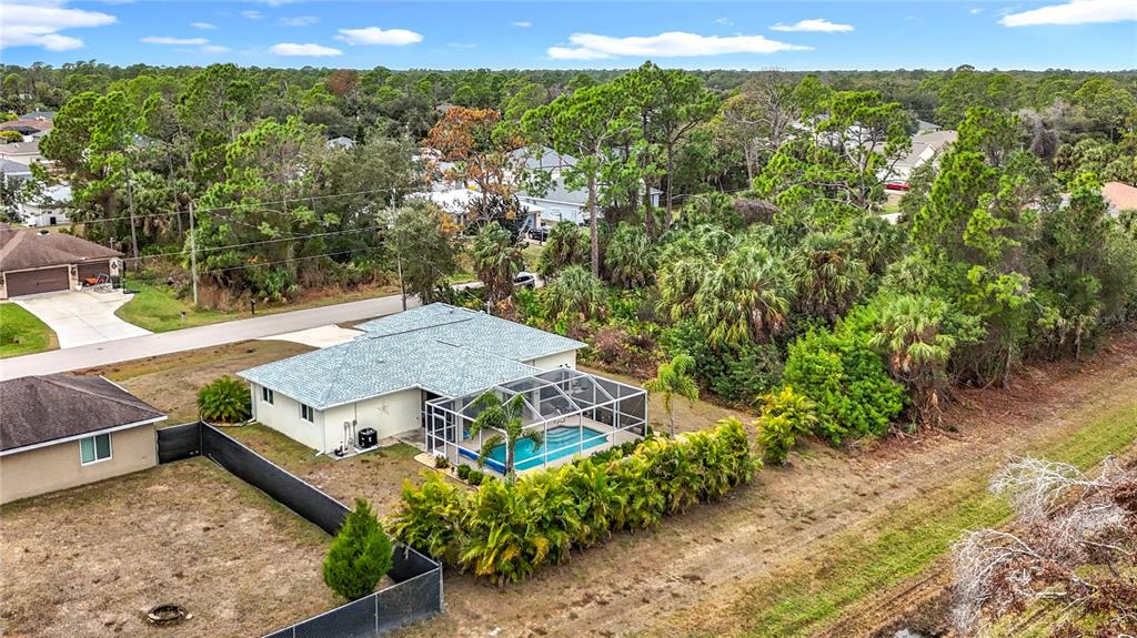 2500 Allegheny Lane North Port, FL 34286 - Photo 42 of 46 an aerial view of a house with a yard