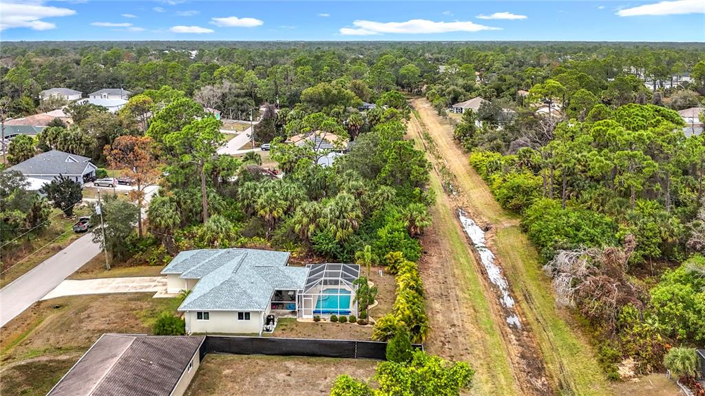 2500 Allegheny Lane North Port, FL 34286 - Photo 43 of 46 an aerial view of a house with a yard