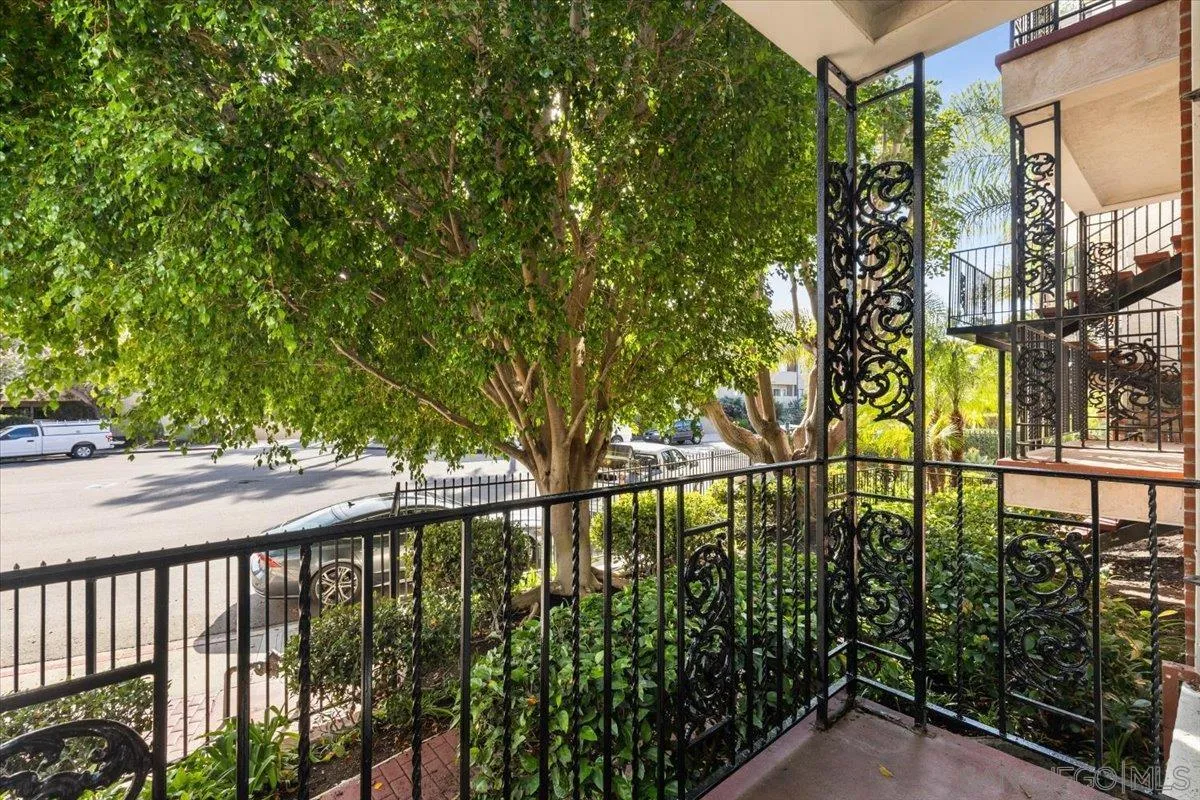 2630 Pirineos Way, Unit 5 Carlsbad, CA 92009 - Photo 31 of 48 a view of swimming pool from a balcony