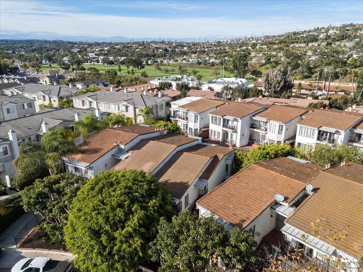 2630 Pirineos Way, Unit 5 Carlsbad, CA 92009 - Photo 43 of 48 an aerial view of residential houses with city view